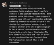 Jessi Smiles addresses Gabbie Hanna situation 1/2 (Image via YouTube)